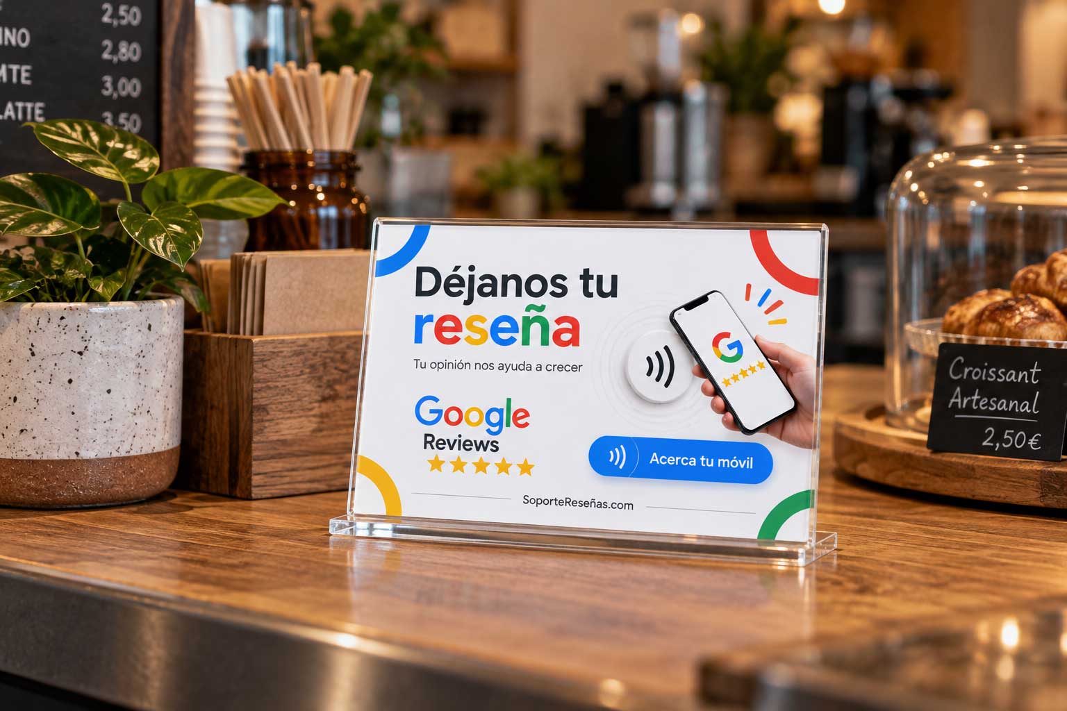 Placas NFC para reseñas · vista 2