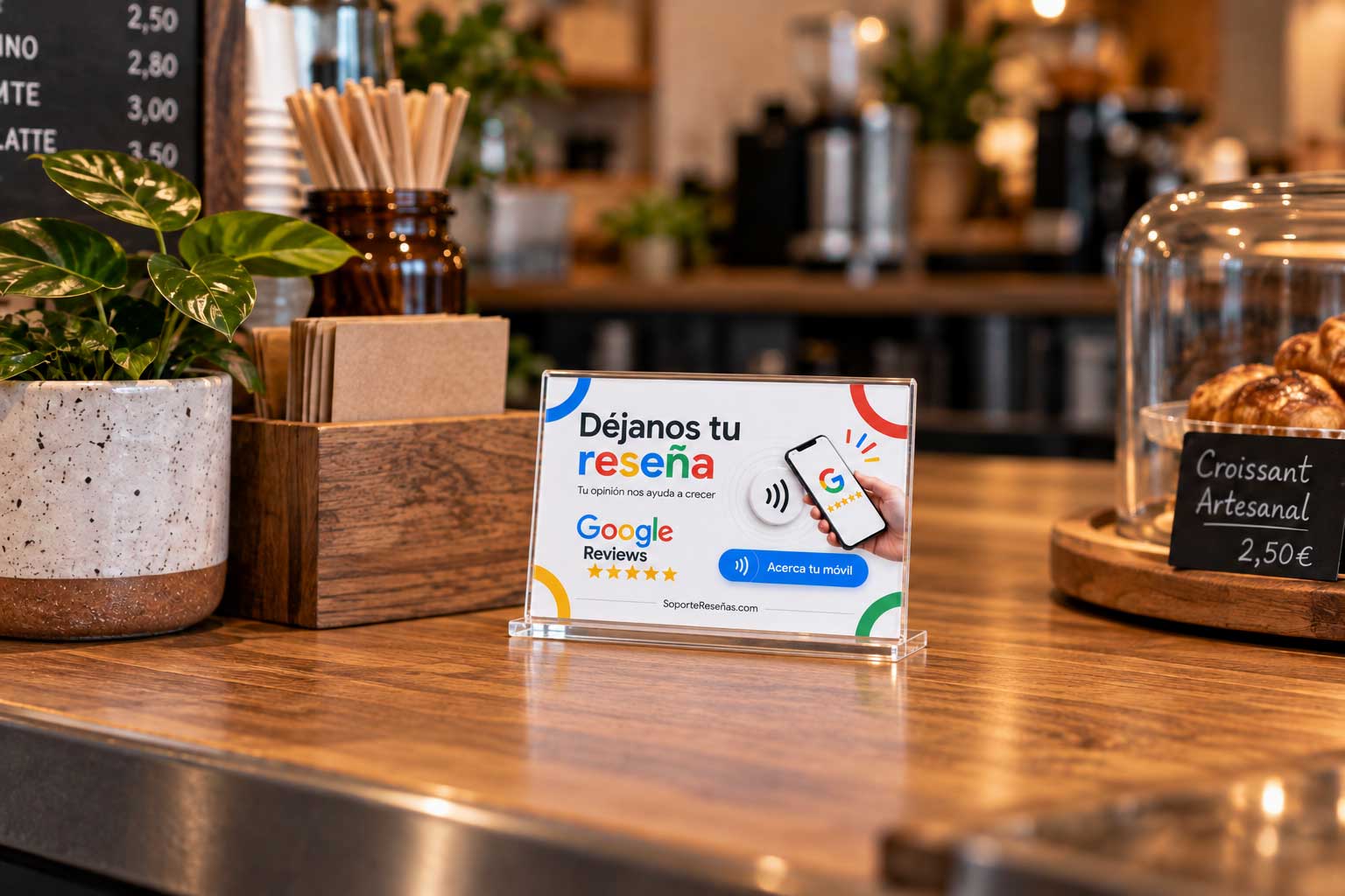 Placas NFC para reseñas · vista 6
